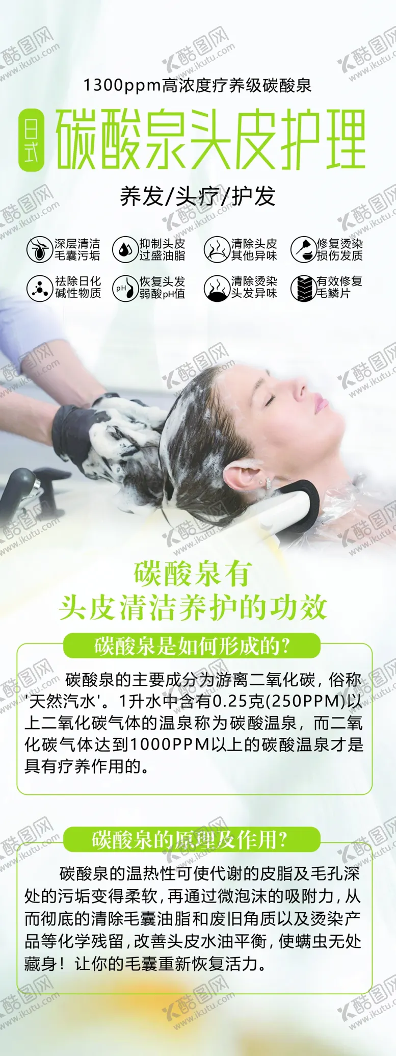 编号：41319202130524318991【酷图网】源文件下载-头皮护理展架