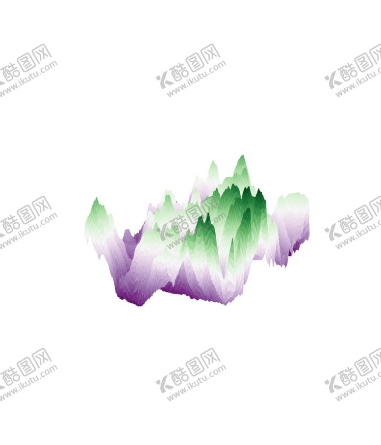 编号：61718704192243373789【酷图网】源文件下载-抽象山峰