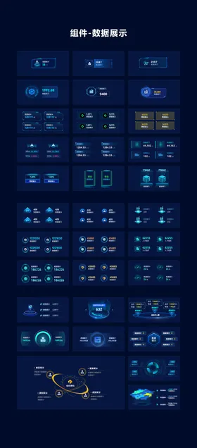 大数据组件数据展示设计