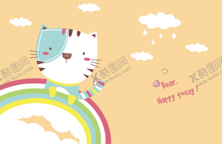 编号：22764310091342184349【酷图网】源文件下载-卡通猫咪