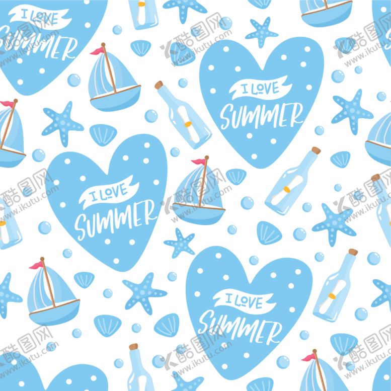 编号：94158509210030166356【酷图网】源文件下载-海洋主图卡通背景