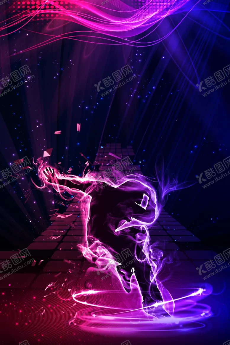 编号：85680507020502519155【酷图网】源文件下载-炫酷街舞海报