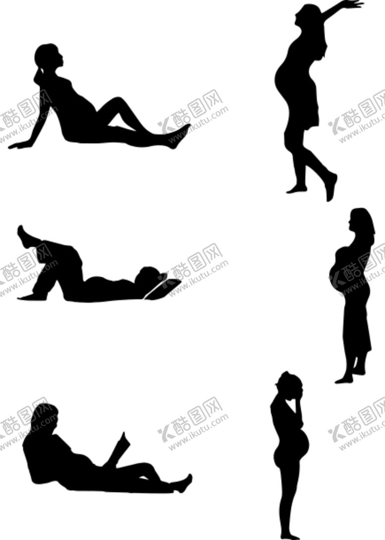 编号：70514105051949047882【酷图网】源文件下载-卡通孕妇