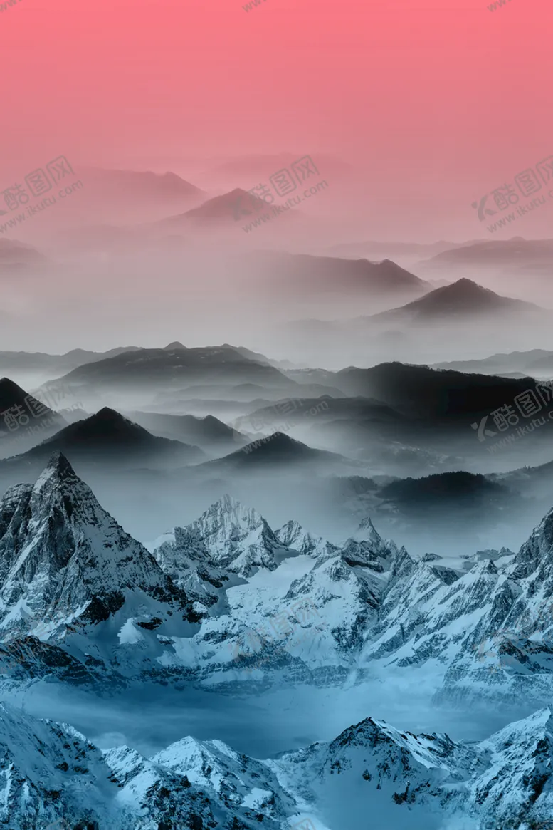 编号：45989404301436162340【酷图网】源文件下载-雪山