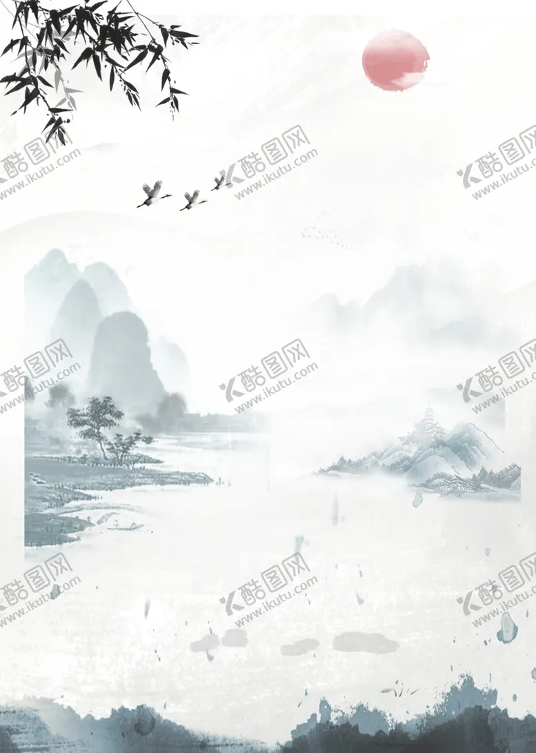编号：22409305010311422793【酷图网】源文件下载-山水画