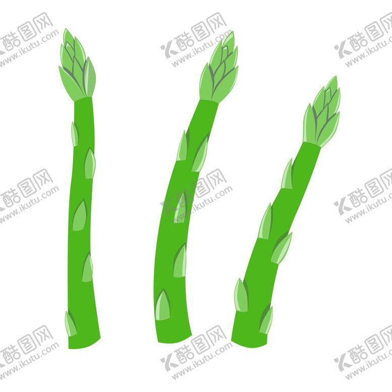 编号：07653909170949508325【酷图网】源文件下载-卡通芦笋