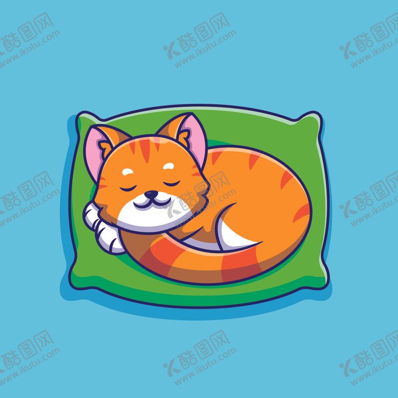编号：43647605181244175704【酷图网】源文件下载-猫卡通动物