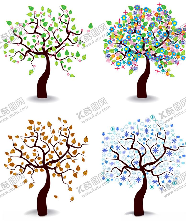 编号：41502609120826068536【酷图网】源文件下载-大树矢量图