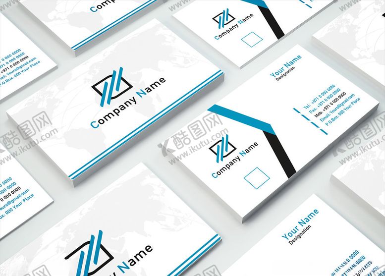 编号：13437409232235405429【酷图网】源文件下载-矢量名片模板