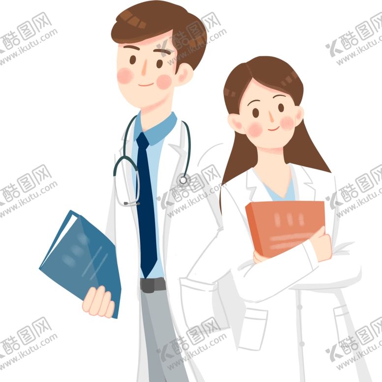 编号：99648309290318258468【酷图网】源文件下载-医生手绘插画
