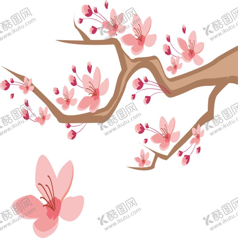 编号：64460609181013167394【酷图网】源文件下载-手绘植物花卉