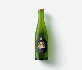 玻璃瓶样机提案调料白酒
