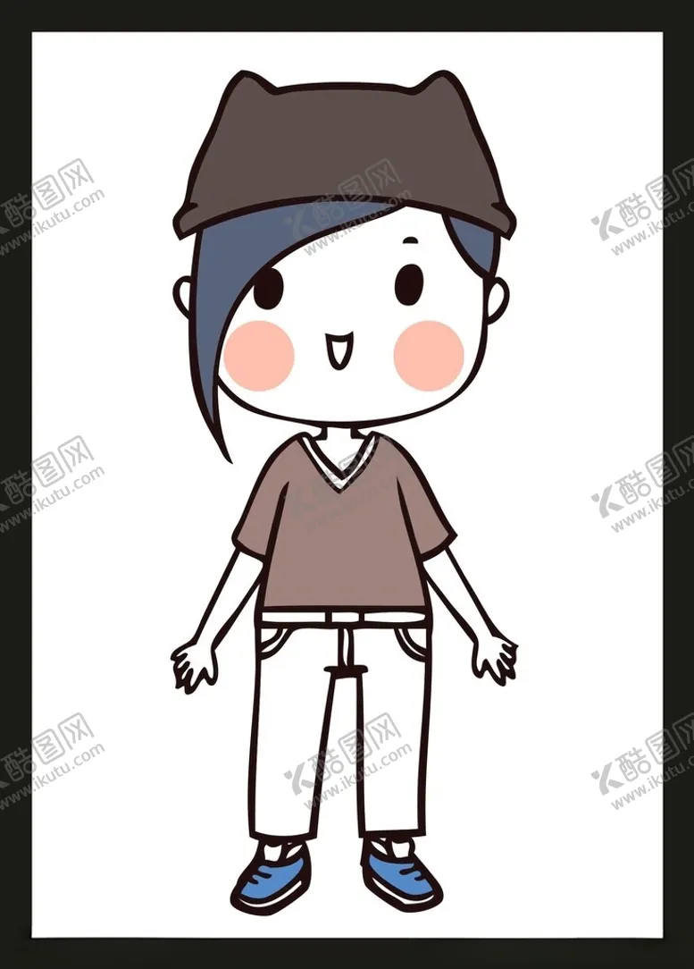 编号：94551602172210581834【酷图网】源文件下载-手绘男人男孩