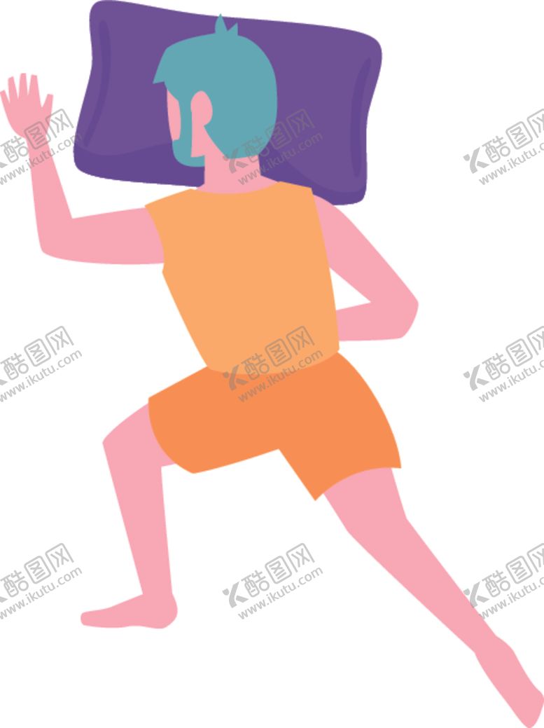 编号：47440904301310536846【酷图网】源文件下载-睡觉姿势