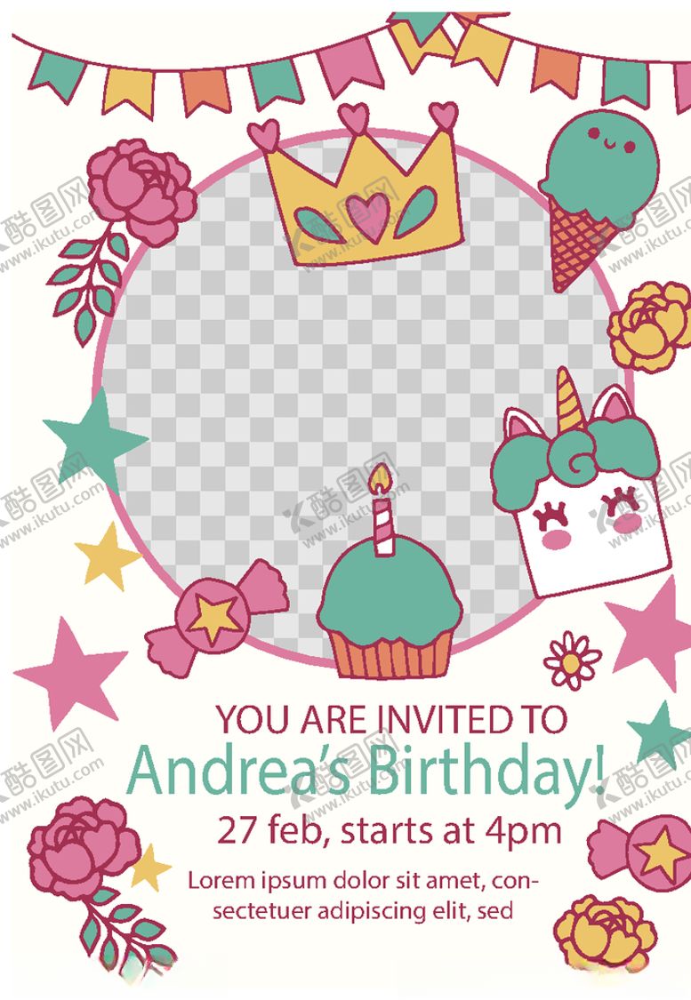 编号：77417309161331404749【酷图网】源文件下载-卡通邀请函
