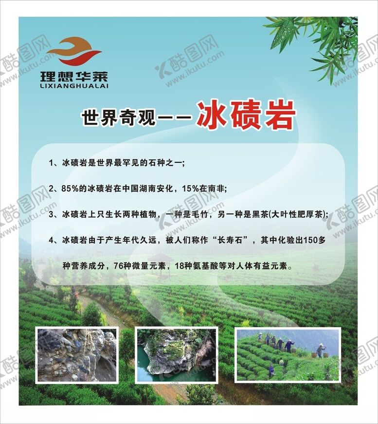 编号：81707302241309586053【酷图网】源文件下载-理想华莱安化黑茶冰碛岩