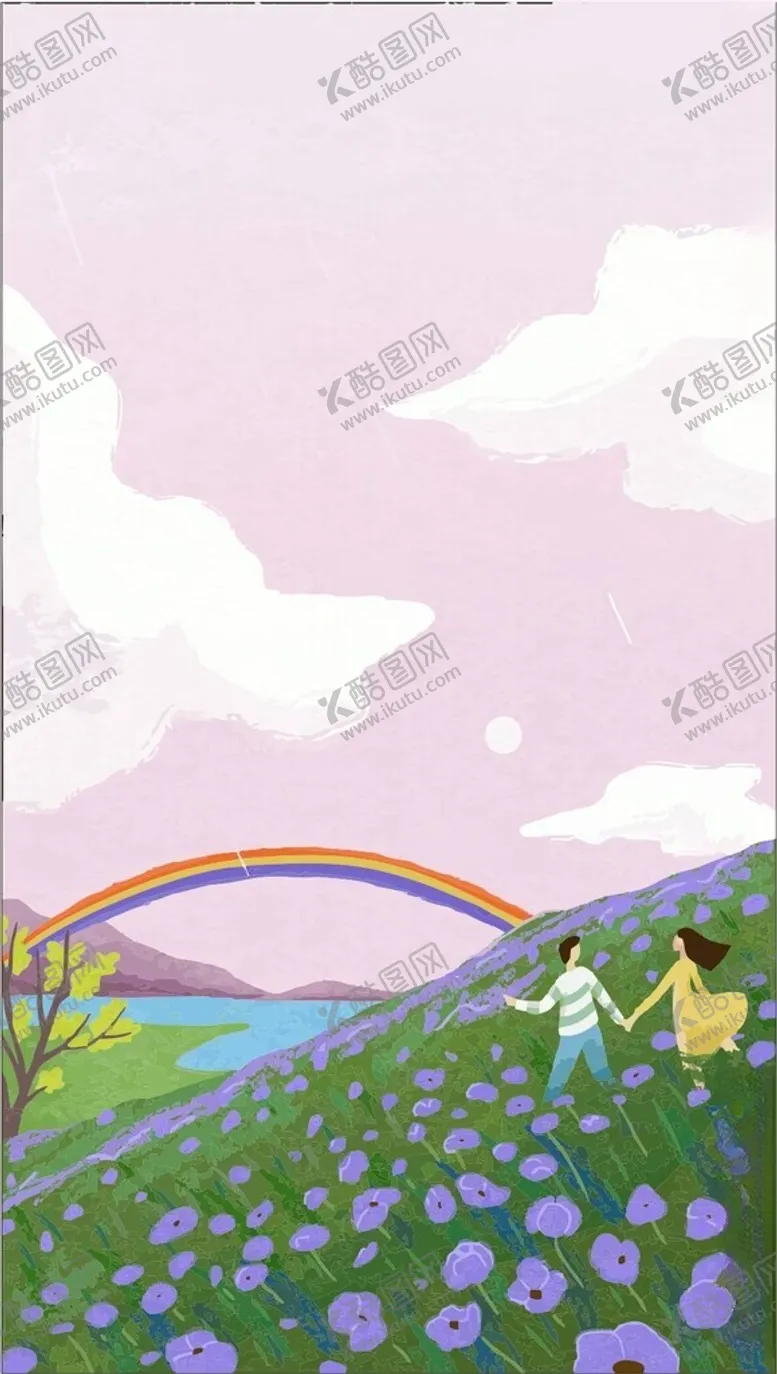 编号：72221602161446474799【酷图网】源文件下载-紫色花园