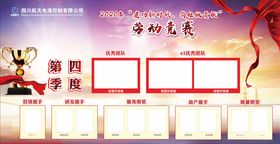 优秀团队表彰展板