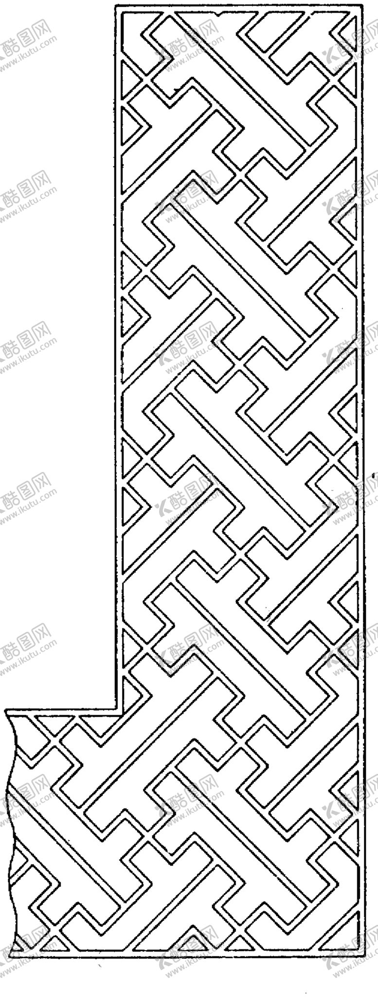 编号：96063805081257233025【酷图网】源文件下载-镂空花图案