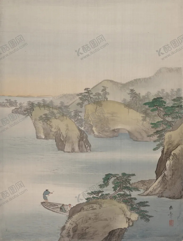 编号：45517106281341134061【酷图网】源文件下载-中国风水墨山水画