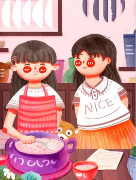 五一劳动节插画图51唯美51广告