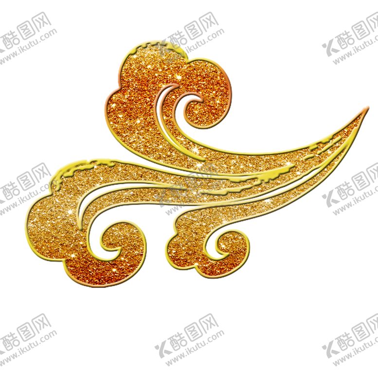 编号：73147210162046305015【酷图网】源文件下载-金色立体云纹