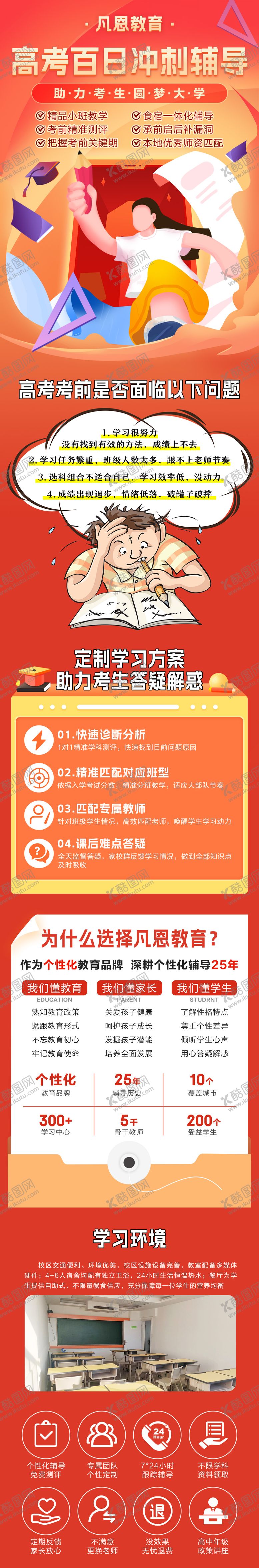 编号：94685609280640533542【酷图网】源文件下载-高考冲刺辅导落地页