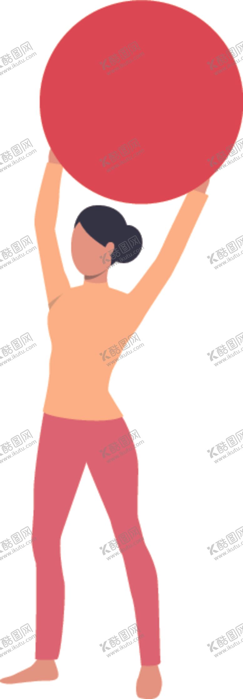 编号：20539805021305365446【酷图网】源文件下载-瑜伽动作