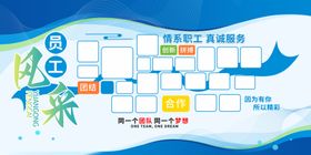 员工风采墙