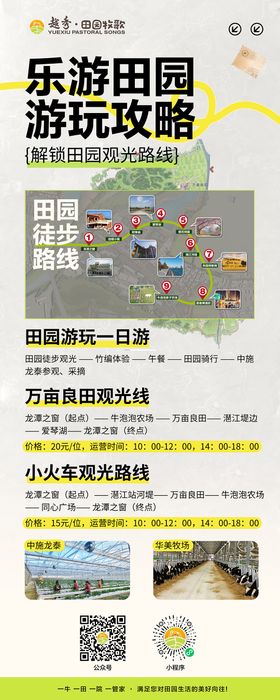 游玩攻略线路活动图