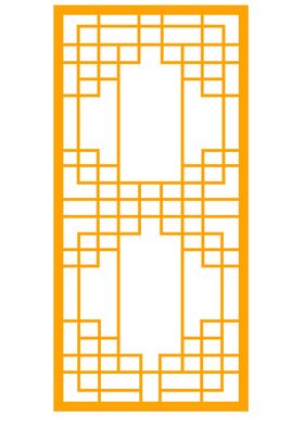 中式雕花边框