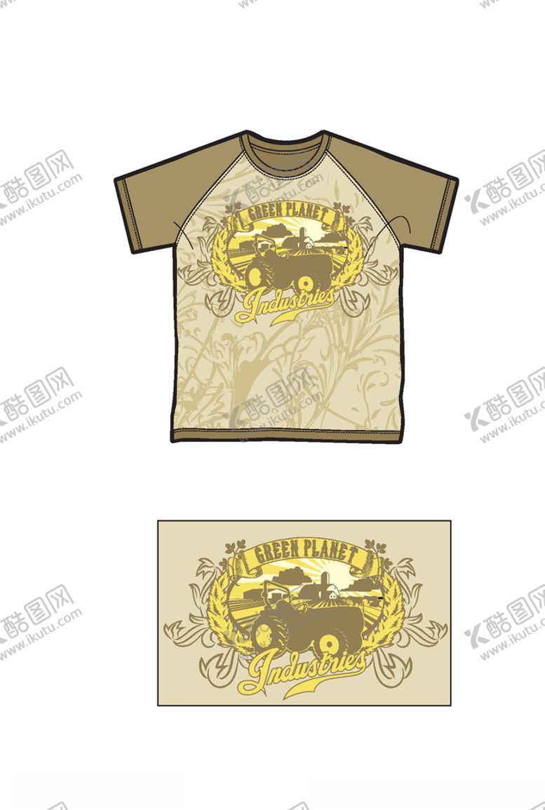 编号：52892205181209178624【酷图网】源文件下载-服装印花