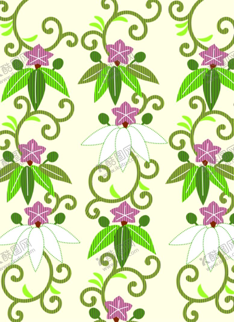 编号：63208309281012156940【酷图网】源文件下载-古典花纹图案