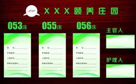 入职信息牌