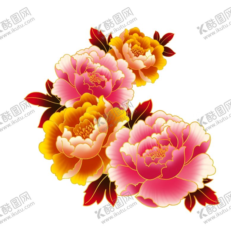 编号：75719810090718565055【酷图网】源文件下载-牡丹花