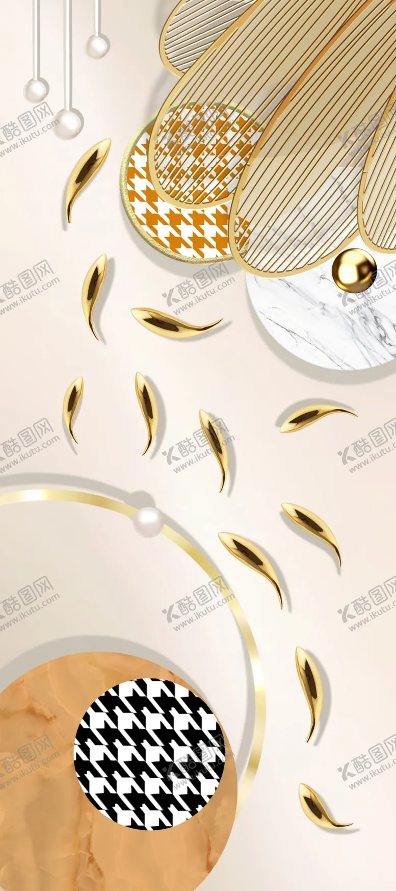 编号：63530411302123088586【酷图网】源文件下载-新中式玄关