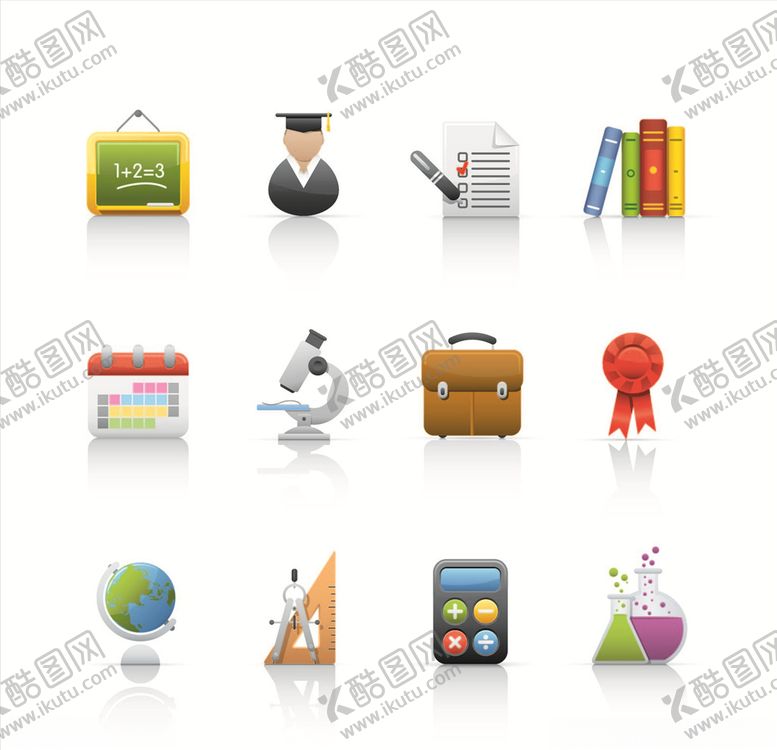 编号：72853507131509557529【酷图网】源文件下载-矢量办公图标