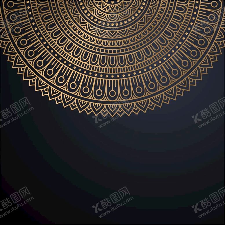 编号：37290609190922344278【酷图网】源文件下载-金色古典花纹 