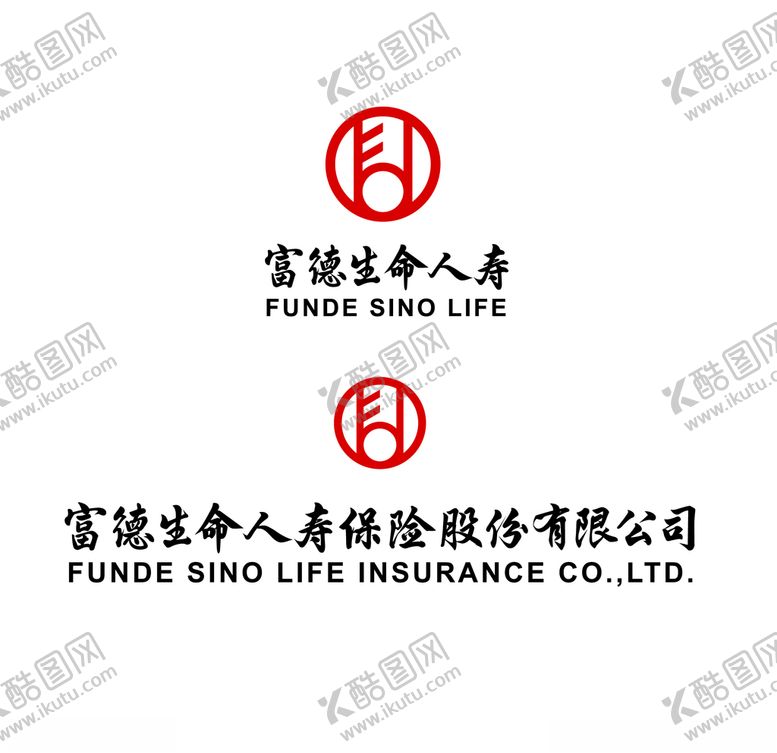 编号：88016506242135404579【酷图网】源文件下载-富德生命人寿logo