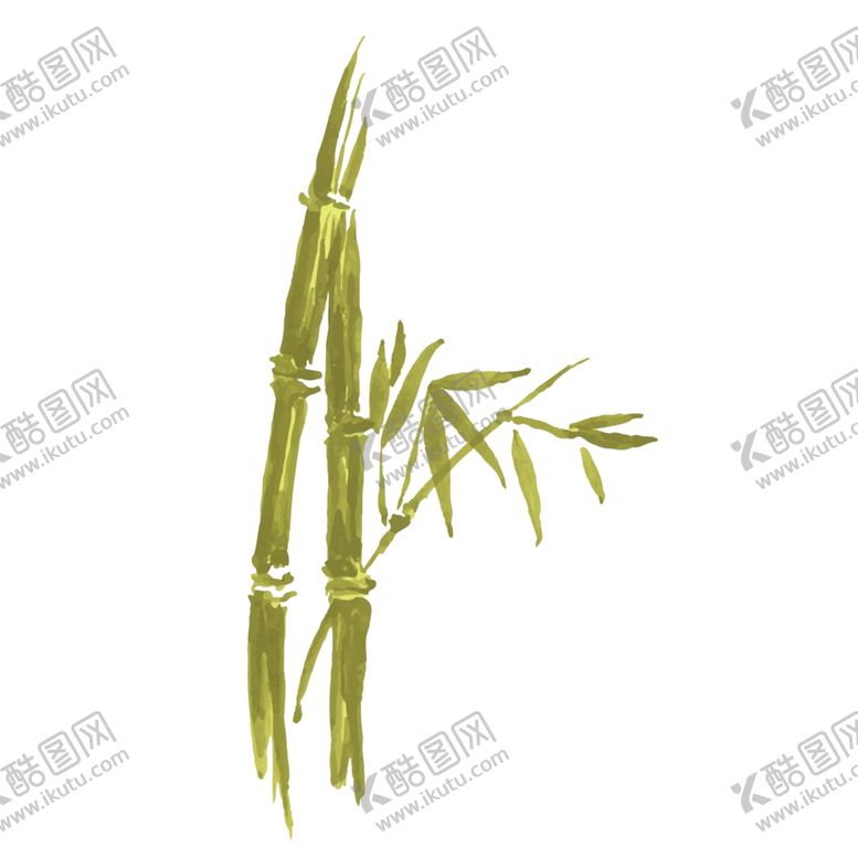 编号：99932406182310304831【酷图网】源文件下载-水墨竹子
