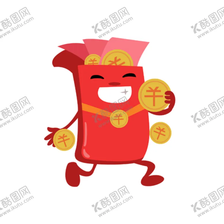 编号：83471609180931386418【酷图网】源文件下载-红包钱币卡通