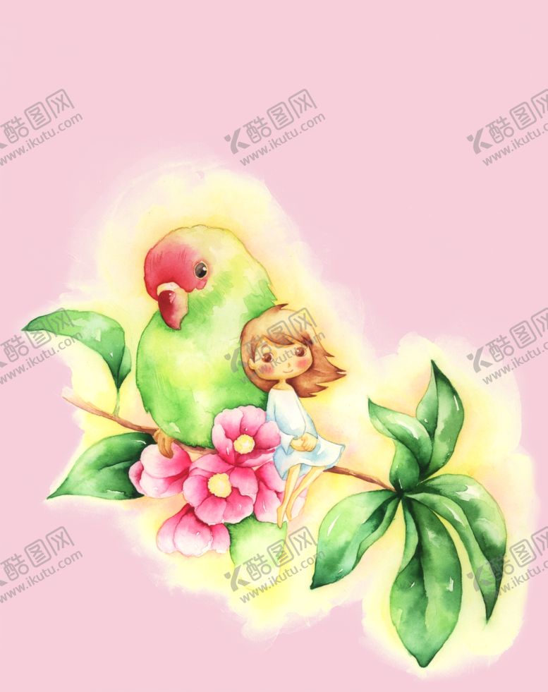 编号：96151412110736577474【酷图网】源文件下载-手绘花卉背景 
