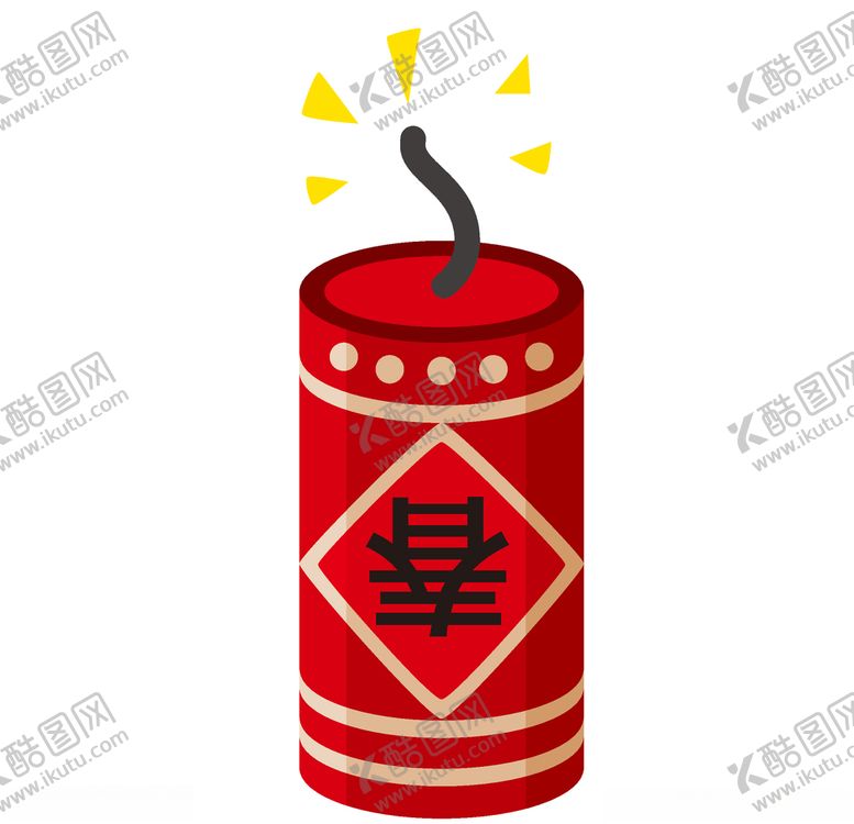 编号：73707805111157139219【酷图网】源文件下载-新年烟花爆竹