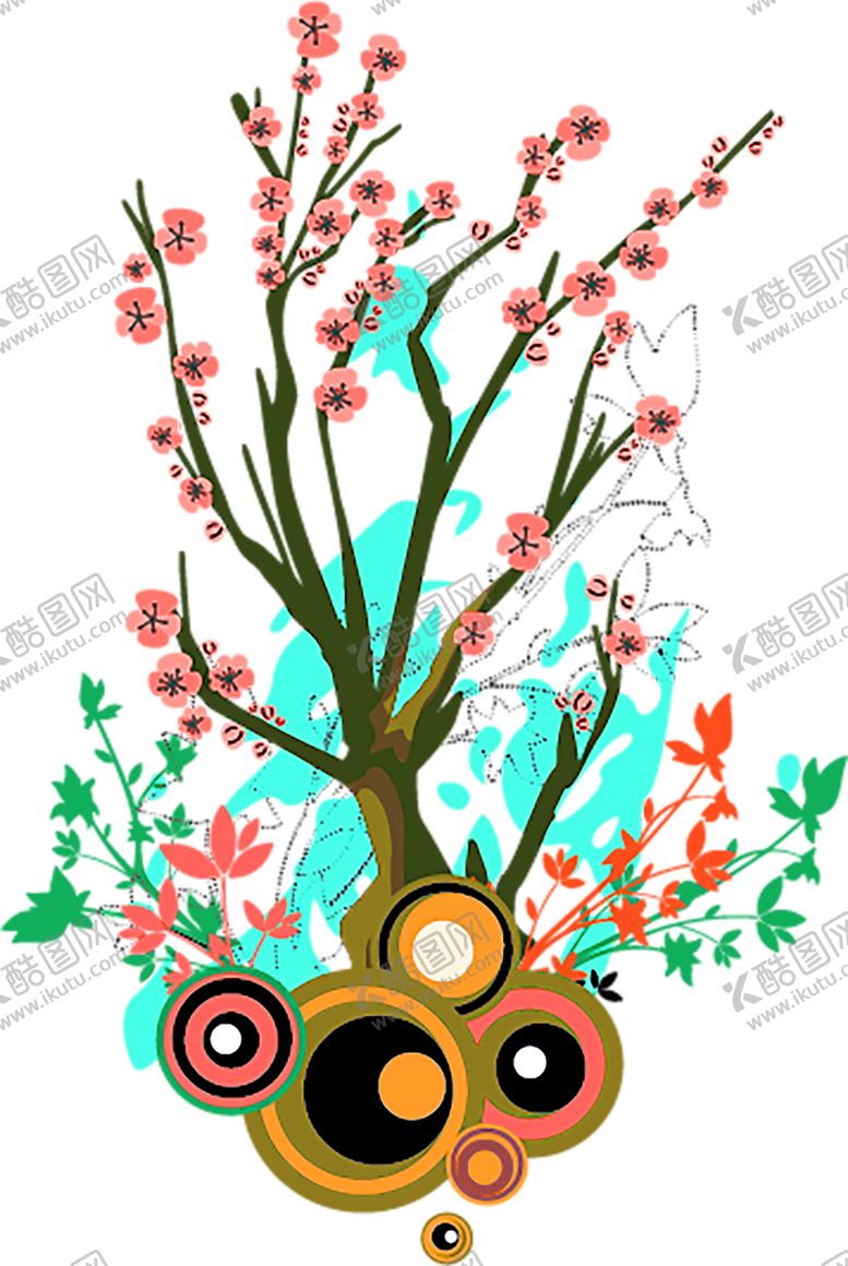 编号：45475609240658581728【酷图网】源文件下载-鲜花装饰