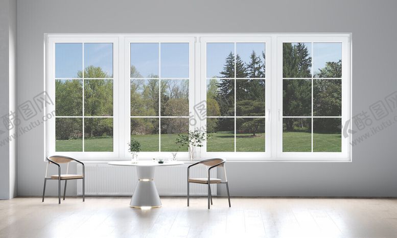 编号：88539211020638228942【酷图网】源文件下载-简约明亮的室内大窗景观