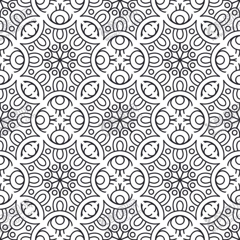 编号：58535510111126552595【酷图网】源文件下载-连续花纹