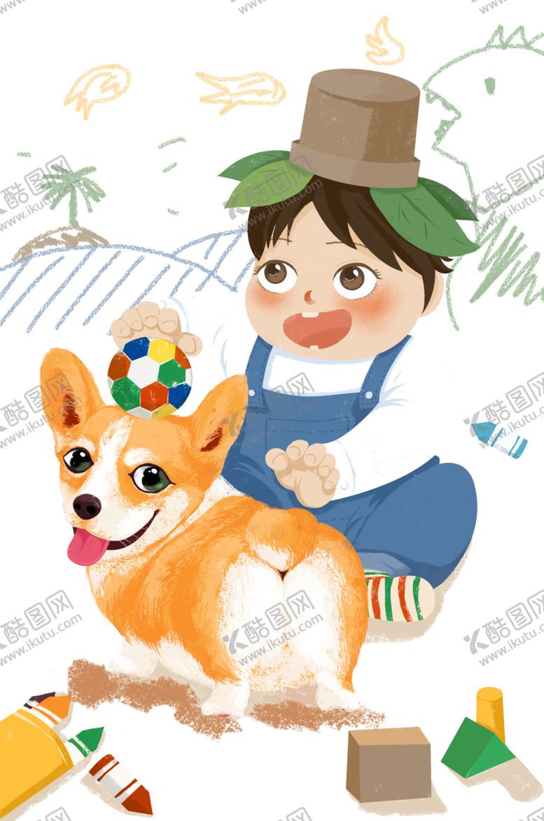 编号：44110504302204148564【酷图网】源文件下载-卡通儿童