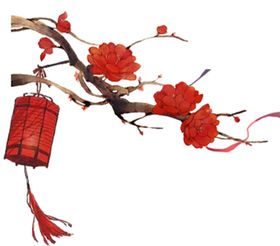 中国风水墨梅