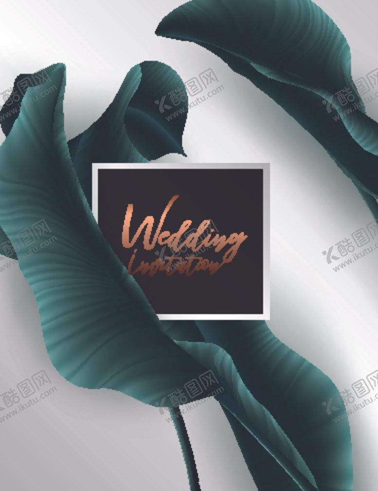 编号：39130409300654373408【酷图网】源文件下载-高端树叶海报设计