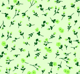 小碎花印图案清新印